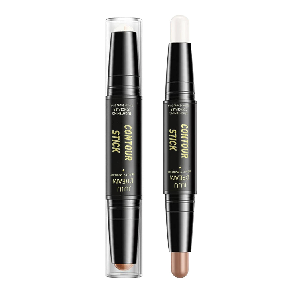 Double-ended Dual-Purpose High-Light Trimming Stick Three-Dimensional Contour Nose Shadow Facial Shape Brighten And Trimming