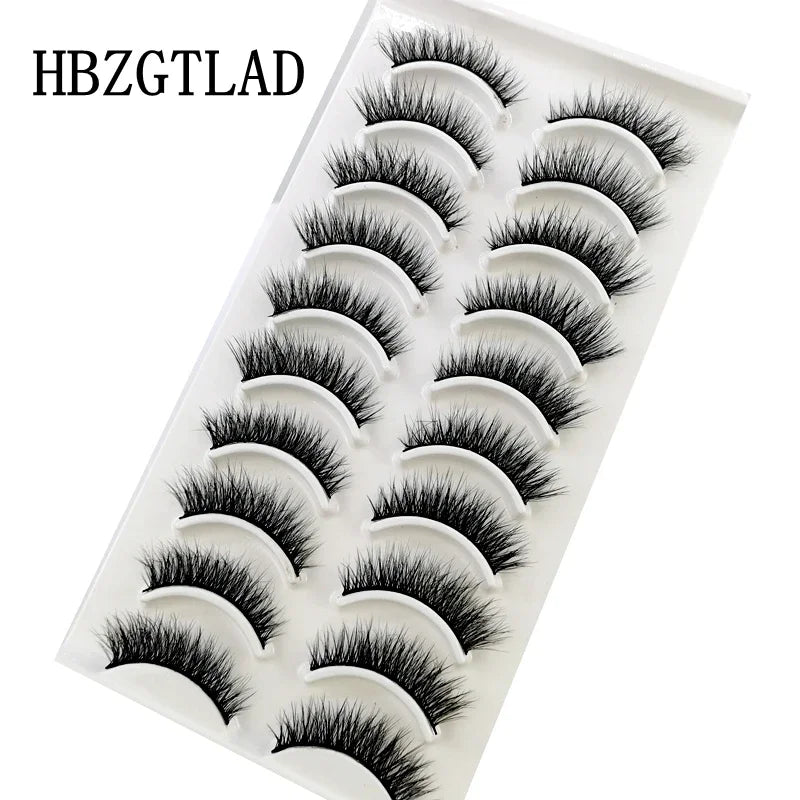 New 41Styles 10pairs natural long 3D mink false eyelashes fake lashes makeup kit Mink Lashes extension lashes short eyelashes
