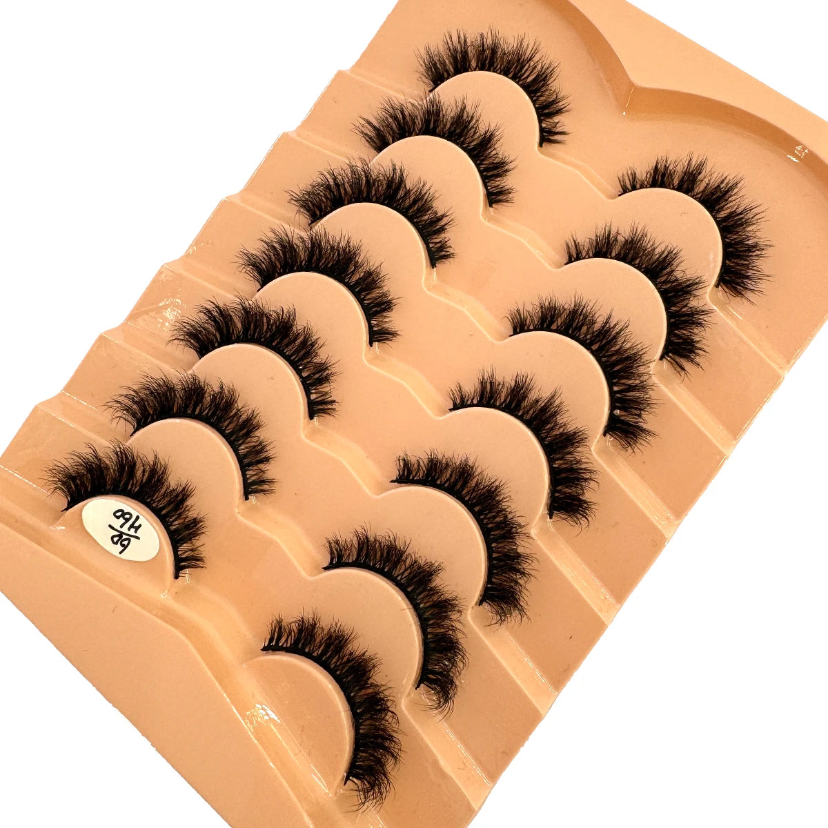 HBZGTLAD 7 pairs Lashes 3D Mink Eyelashes Thick & Fluffy Soft Eyelash Extension Natural False Eyelashes Makeup Mink Eye Lashes