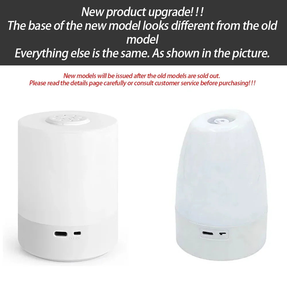 Touch Night Light Bedroom Table Lamp 3 Modes Dimming Rechargeable Night Lamp Ambient Light Soft Light Bedside Lamp For Kids Gift