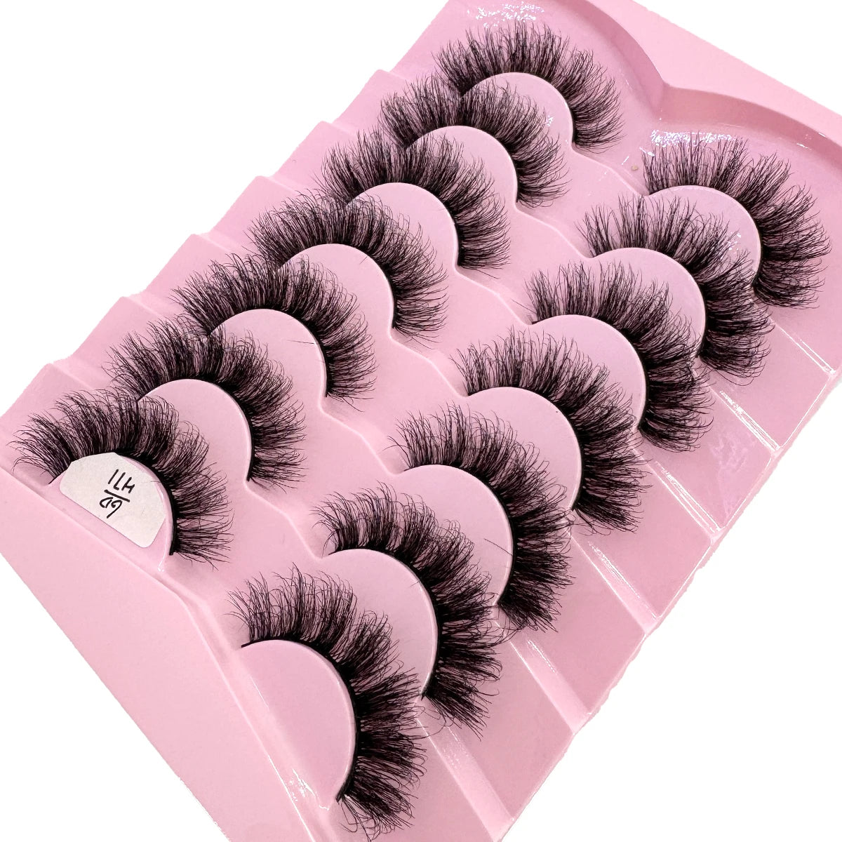 HBZGTLAD 7 pairs Lashes 3D Mink Eyelashes Thick & Fluffy Soft Eyelash Extension Natural False Eyelashes Makeup Mink Eye Lashes