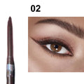 Smooth Eyeliner Gel Pencil Waterproof Long-lasting Ultra-fine Natural Soft Non-Smudge Black Brown Eyeliner Pen Makeup for Eyes