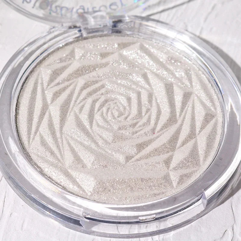 6 Colors Diamond Highlighter Powder Palette Glitter Face Contour Brighten Makeup Shimmer Ultra-concentrated Illuminate Cosmetic