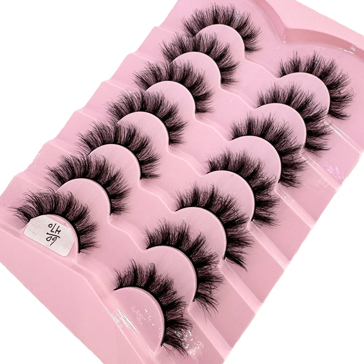 HBZGTLAD 7 pairs Lashes 3D Mink Eyelashes Thick & Fluffy Soft Eyelash Extension Natural False Eyelashes Makeup Mink Eye Lashes