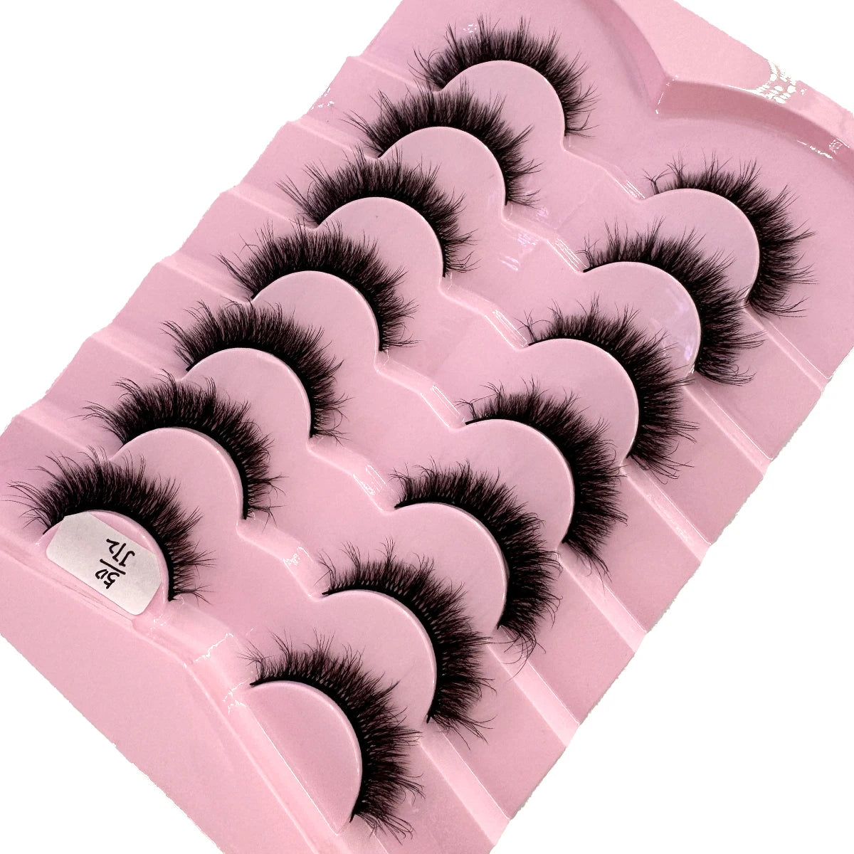 HBZGTLAD 7 pairs Lashes 3D Mink Eyelashes Thick & Fluffy Soft Eyelash Extension Natural False Eyelashes Makeup Mink Eye Lashes