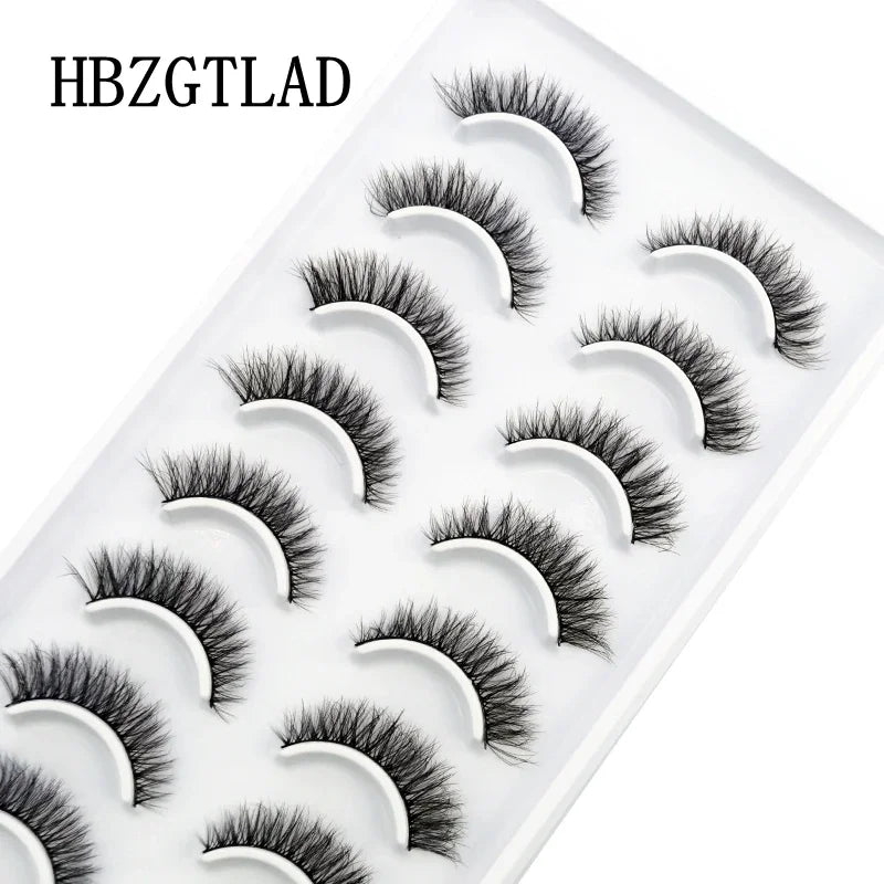 New 41Styles 10pairs natural long 3D mink false eyelashes fake lashes makeup kit Mink Lashes extension lashes short eyelashes
