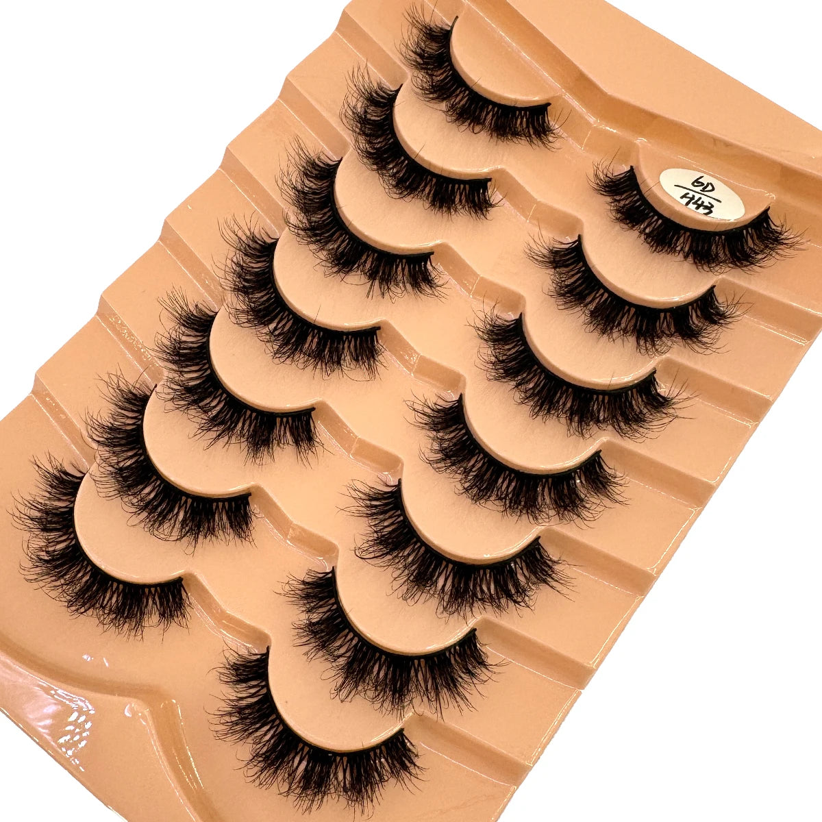 HBZGTLAD 7 pairs Lashes 3D Mink Eyelashes Thick & Fluffy Soft Eyelash Extension Natural False Eyelashes Makeup Mink Eye Lashes