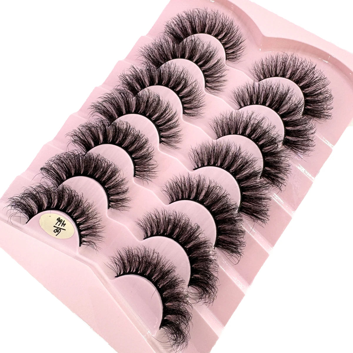 HBZGTLAD 7 pairs Lashes 3D Mink Eyelashes Thick & Fluffy Soft Eyelash Extension Natural False Eyelashes Makeup Mink Eye Lashes