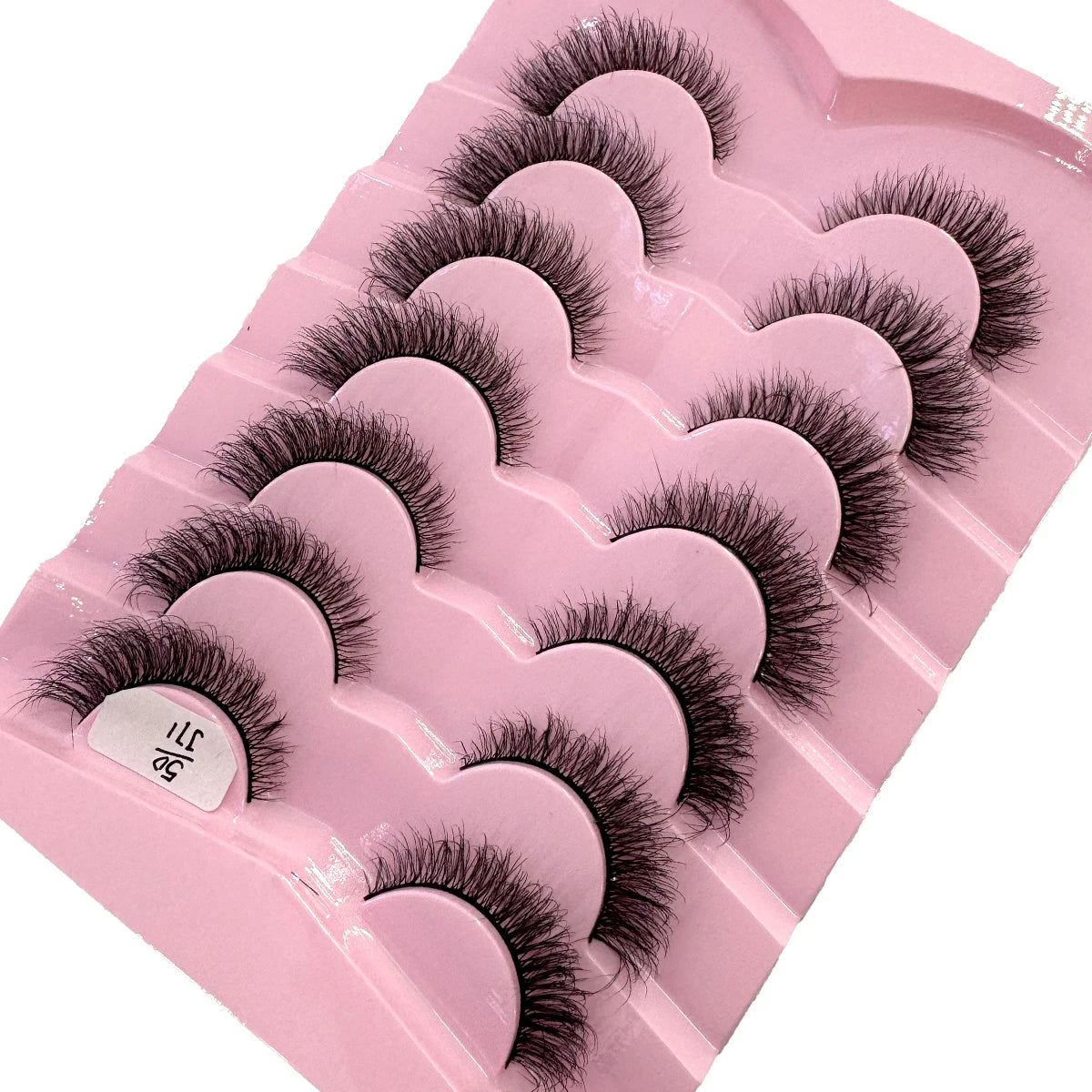 HBZGTLAD 7 pairs Lashes 3D Mink Eyelashes Thick & Fluffy Soft Eyelash Extension Natural False Eyelashes Makeup Mink Eye Lashes