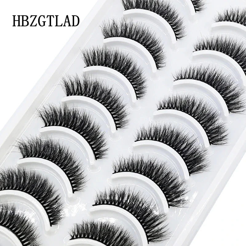 New 41Styles 10pairs natural long 3D mink false eyelashes fake lashes makeup kit Mink Lashes extension lashes short eyelashes