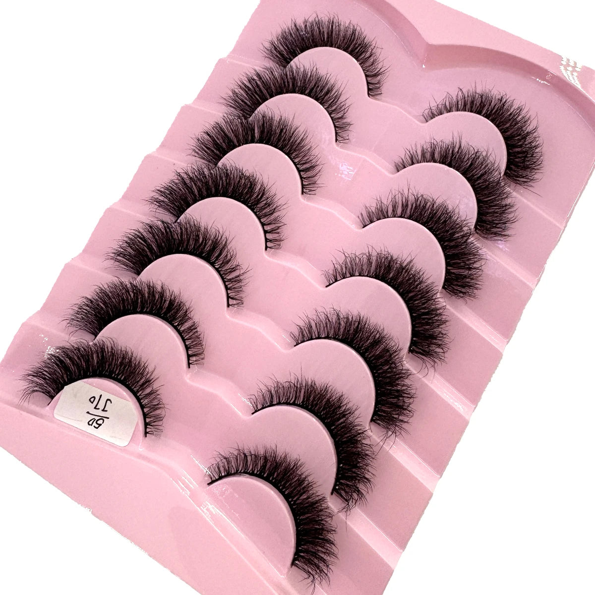 HBZGTLAD 7 pairs Lashes 3D Mink Eyelashes Thick & Fluffy Soft Eyelash Extension Natural False Eyelashes Makeup Mink Eye Lashes