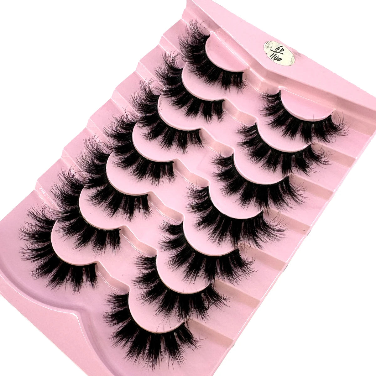 HBZGTLAD 7 pairs Lashes 3D Mink Eyelashes Thick & Fluffy Soft Eyelash Extension Natural False Eyelashes Makeup Mink Eye Lashes