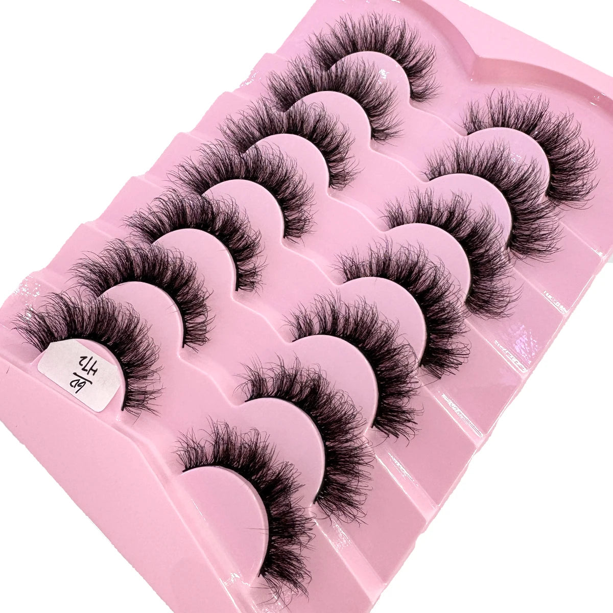 HBZGTLAD 7 pairs Lashes 3D Mink Eyelashes Thick & Fluffy Soft Eyelash Extension Natural False Eyelashes Makeup Mink Eye Lashes