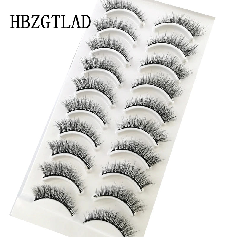 New 41Styles 10pairs natural long 3D mink false eyelashes fake lashes makeup kit Mink Lashes extension lashes short eyelashes