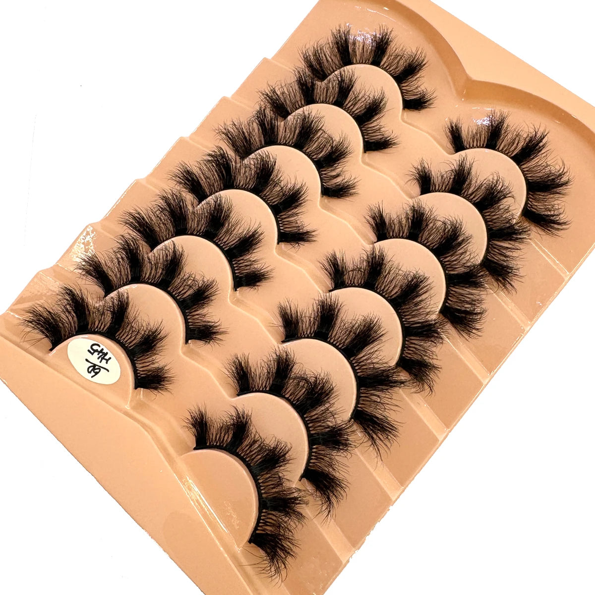 HBZGTLAD 7 pairs Lashes 3D Mink Eyelashes Thick & Fluffy Soft Eyelash Extension Natural False Eyelashes Makeup Mink Eye Lashes