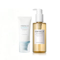 Korean Centella Kits Light Cleansing Oil and Hyalu-Cica Water-Fit Suncreen Moisturizing Makeup Remover Shrink Pore Face Care Set