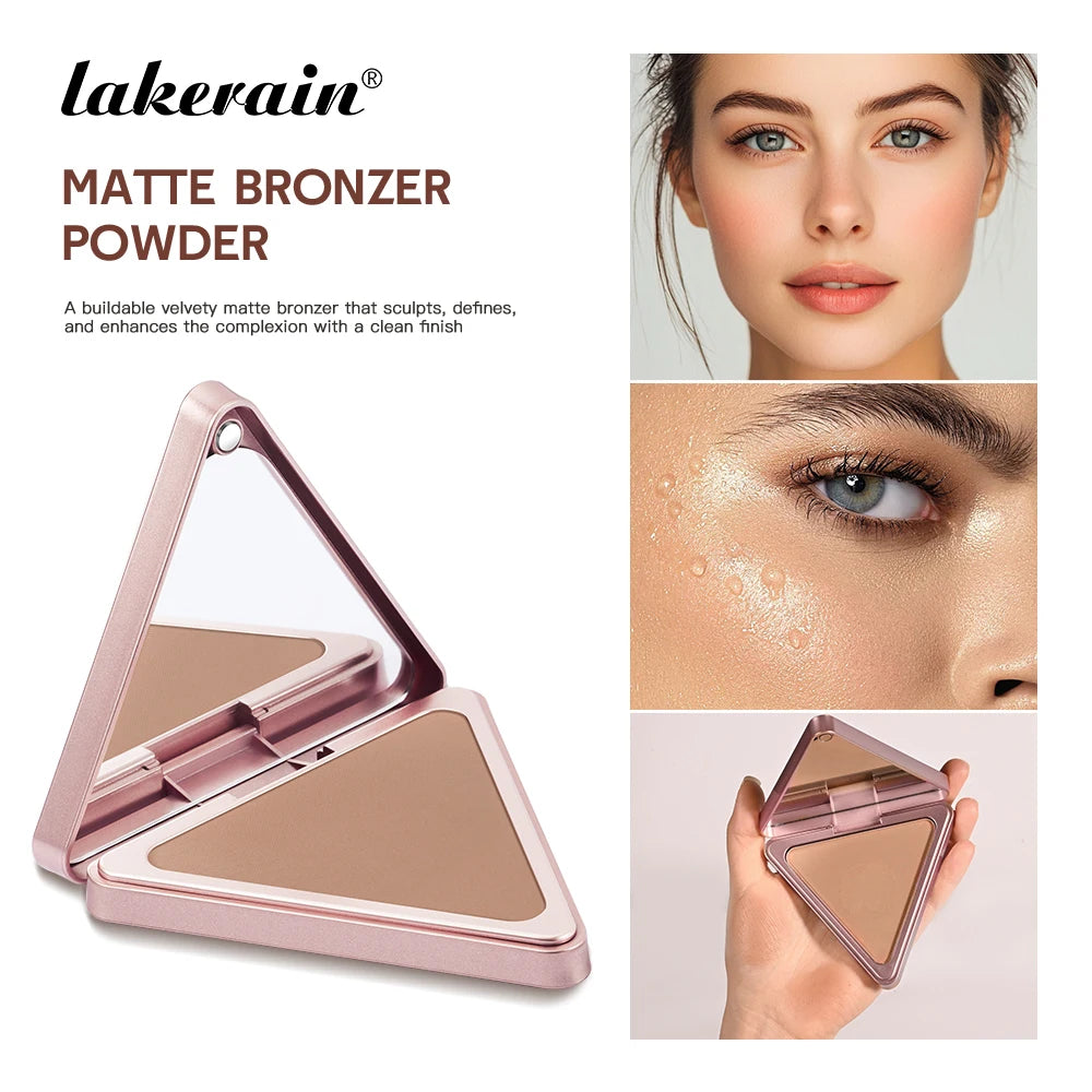 No Limits Matte Bronzer Shading Face Blusher Long Lasting Matte Plumps Appearance reduce Pores And Shine Control Cosmetics