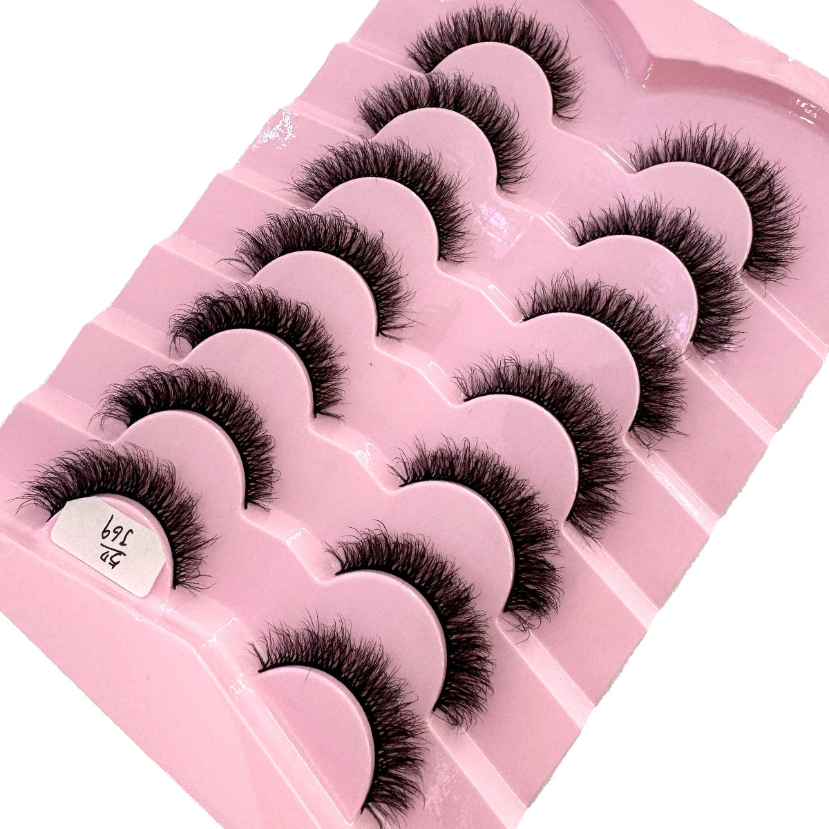 HBZGTLAD 7 pairs Lashes 3D Mink Eyelashes Thick & Fluffy Soft Eyelash Extension Natural False Eyelashes Makeup Mink Eye Lashes
