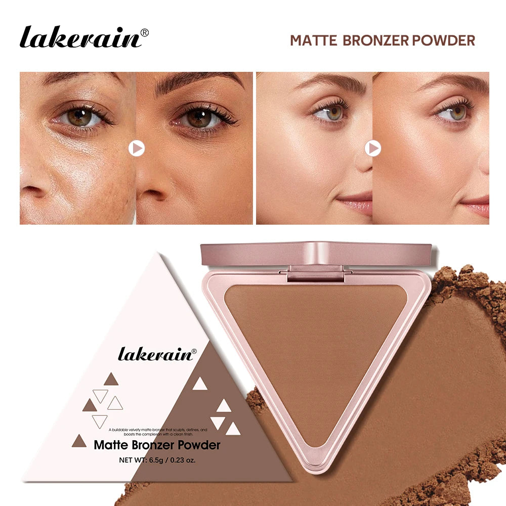 No Limits Matte Bronzer Shading Face Blusher Long Lasting Matte Plumps Appearance reduce Pores And Shine Control Cosmetics