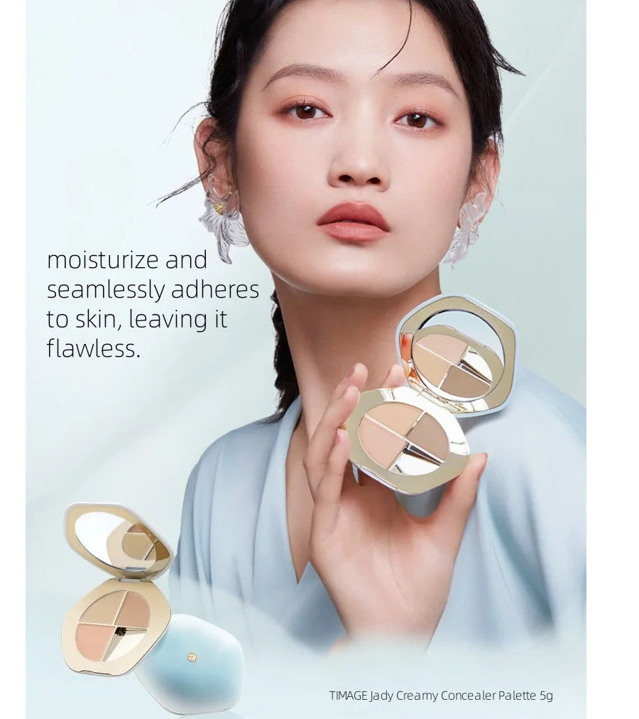 Timage Caitang Jady Concealer Palette 5g Creamy Velvet Flawless Concealer High Coverage Moisturizing Makeup Cosmetics