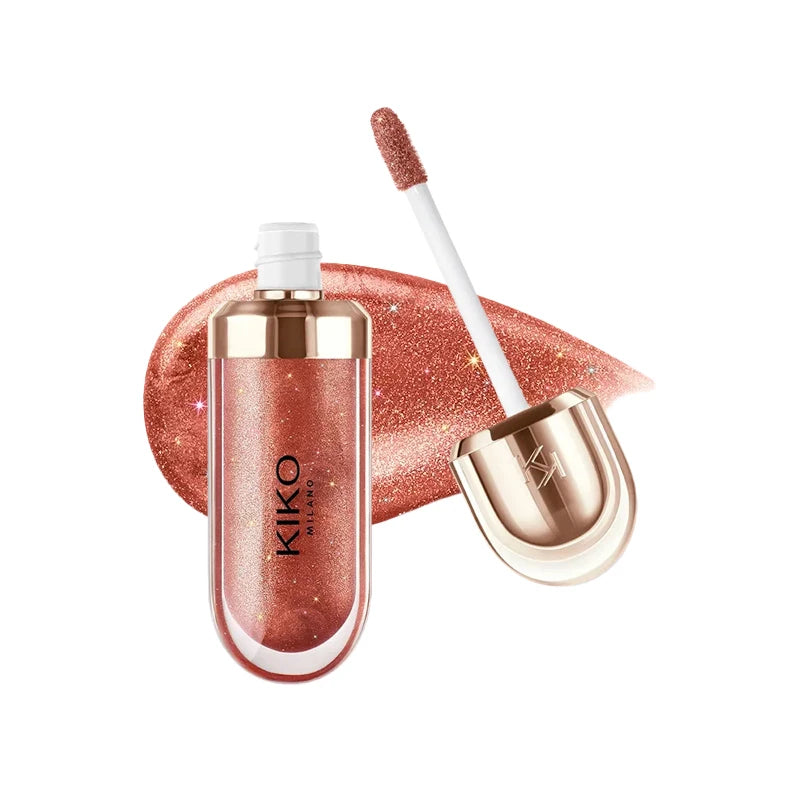 Fashion Kiko 3D Hydra Lip Gloss Colorfast Waterproof Long-lasting Moisturizing Shimmer Makeup Lip Gloss Lady Nature Lip Makeup