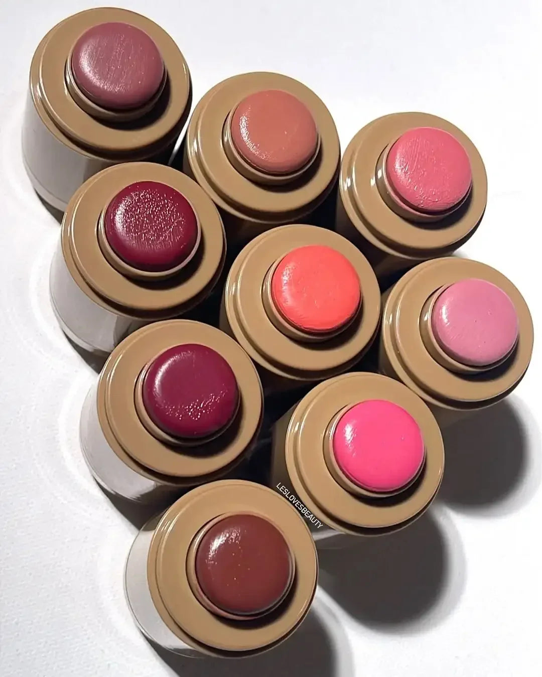 Brand Makeup Blusher Rouge Powder Pocket Blush Lipstick Cheek Hydrating Stick Natural Cream Lip Gloss Cheek Easy Apply Color