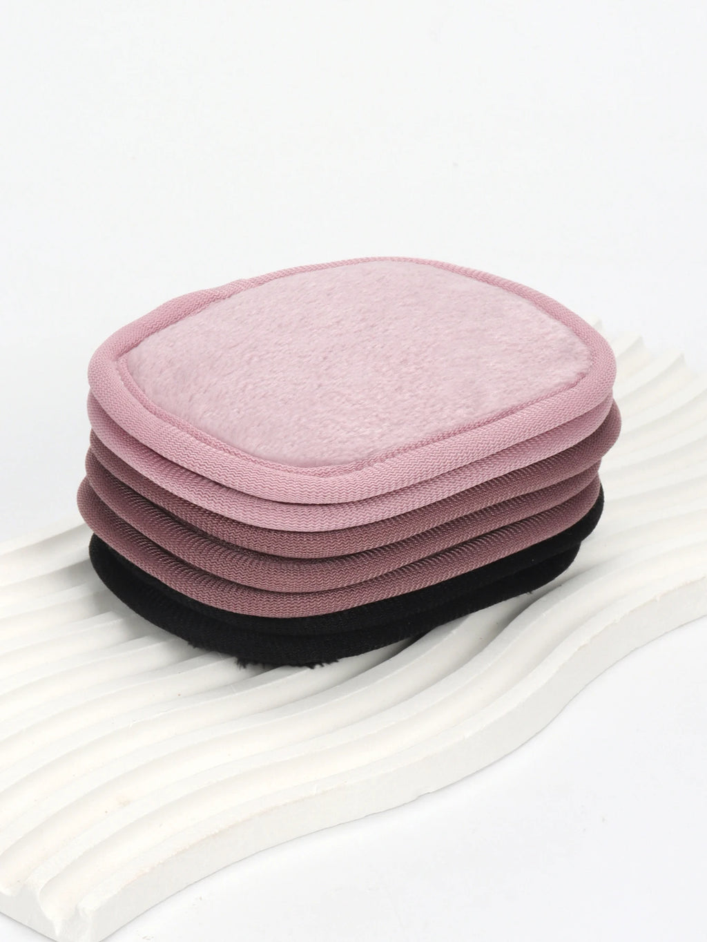 810 Makeup Remover Wipes Gradient 7Pcs, Machine Washable, Reusable Makeup Remover Tools for All Skin Types