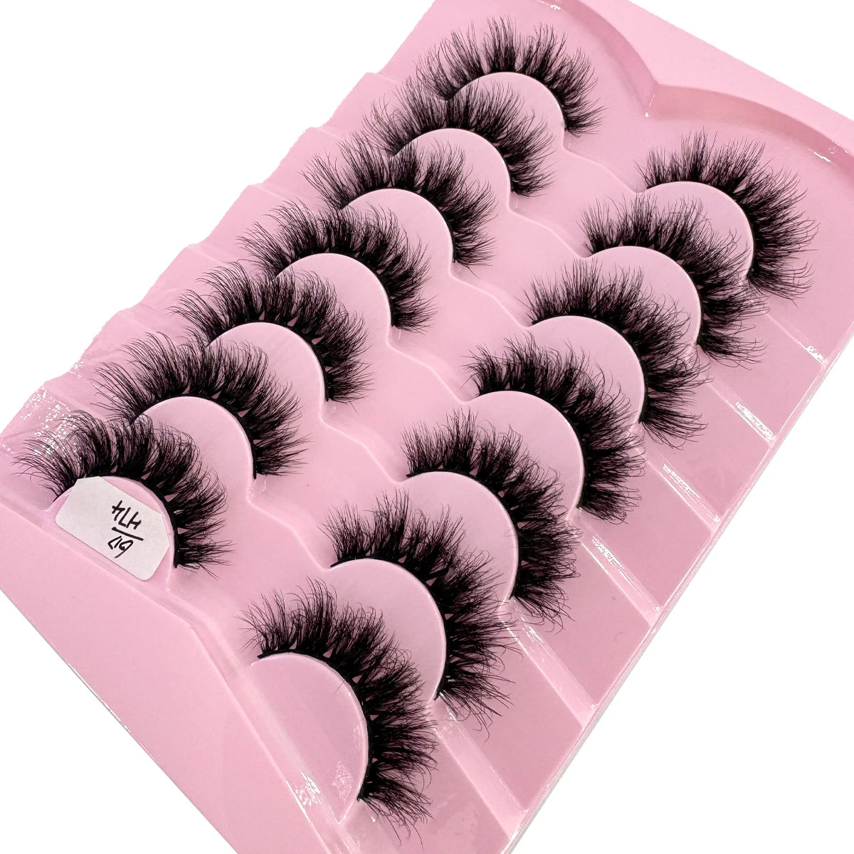 HBZGTLAD 7 pairs Lashes 3D Mink Eyelashes Thick & Fluffy Soft Eyelash Extension Natural False Eyelashes Makeup Mink Eye Lashes
