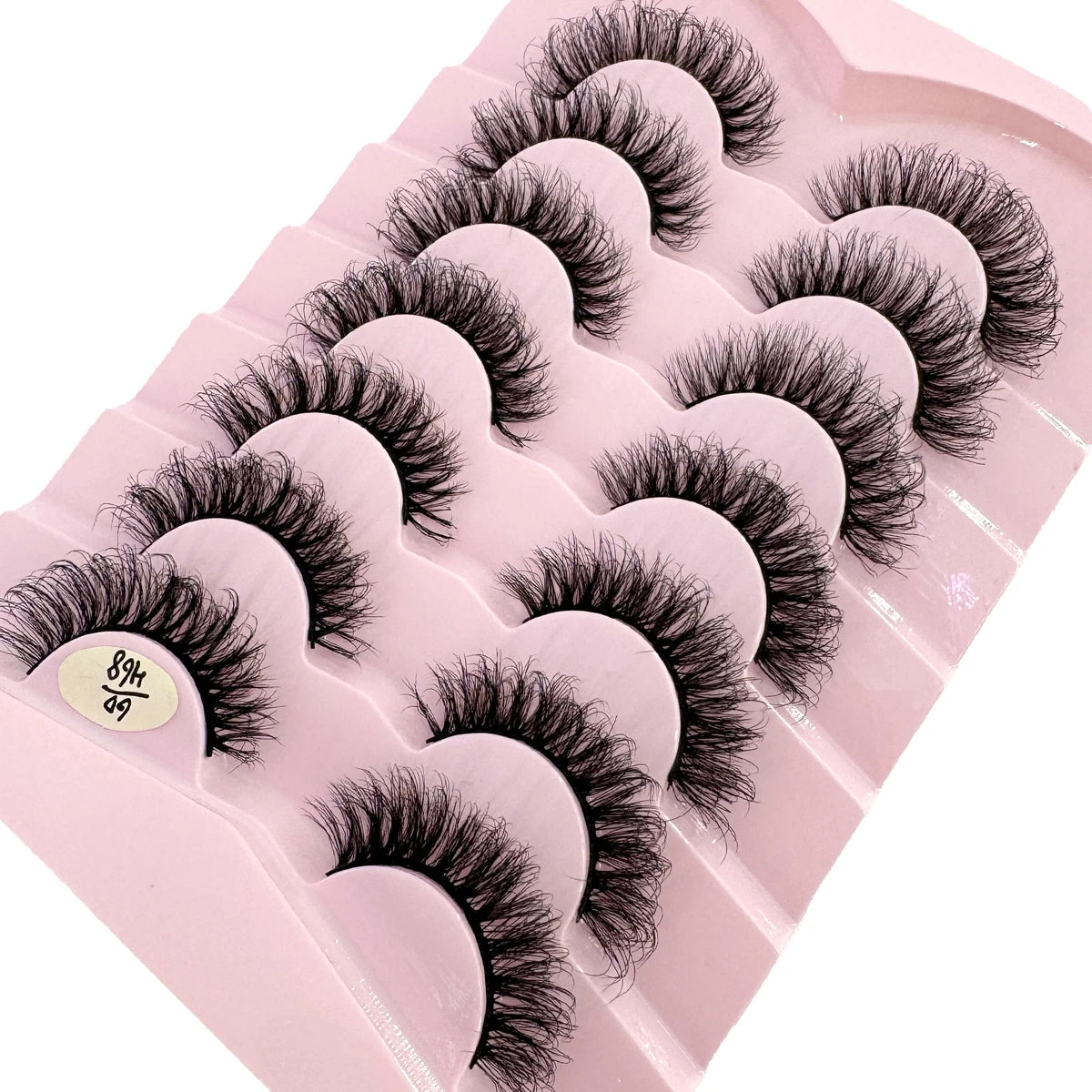 HBZGTLAD 7 pairs Lashes 3D Mink Eyelashes Thick & Fluffy Soft Eyelash Extension Natural False Eyelashes Makeup Mink Eye Lashes