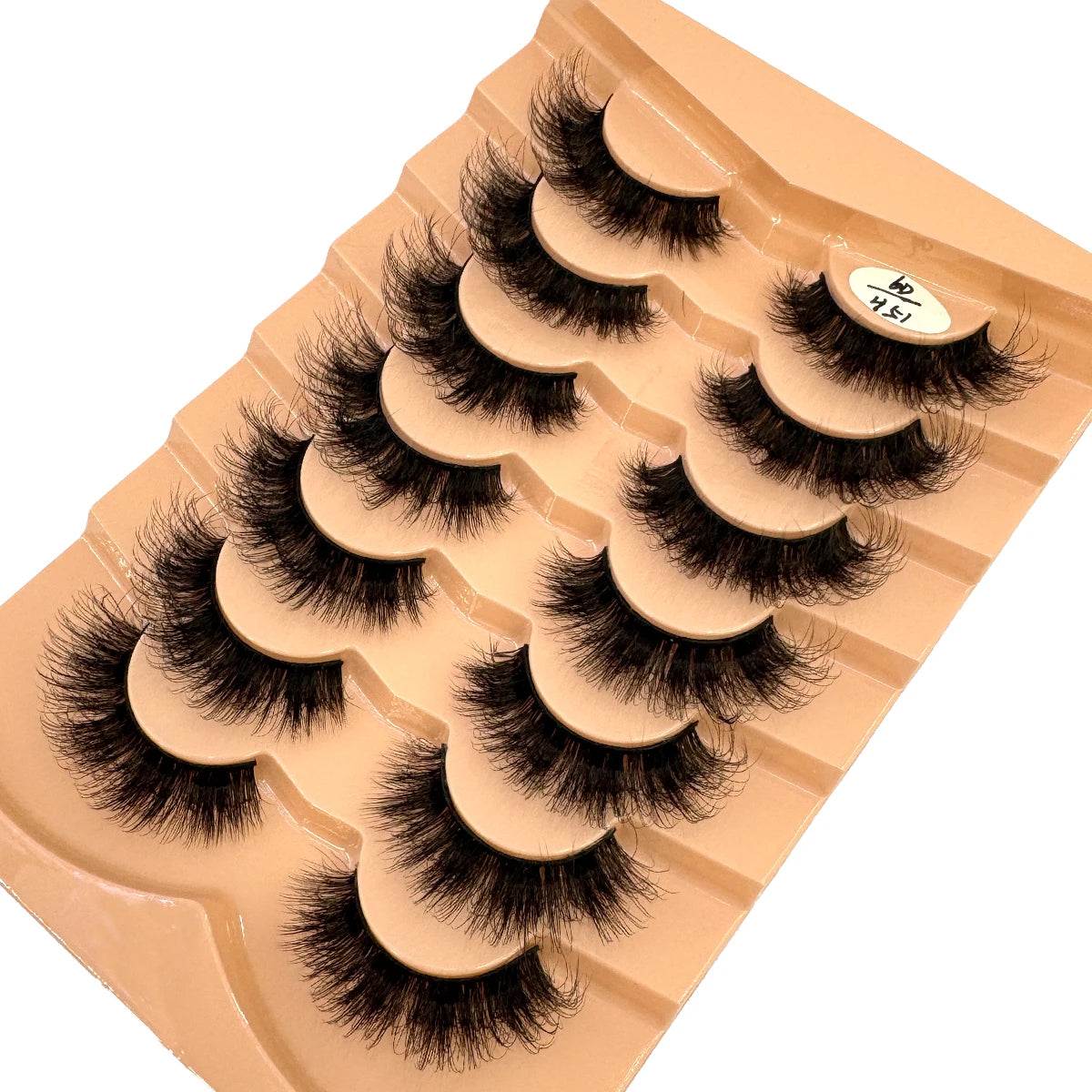 HBZGTLAD 7 pairs Lashes 3D Mink Eyelashes Thick & Fluffy Soft Eyelash Extension Natural False Eyelashes Makeup Mink Eye Lashes