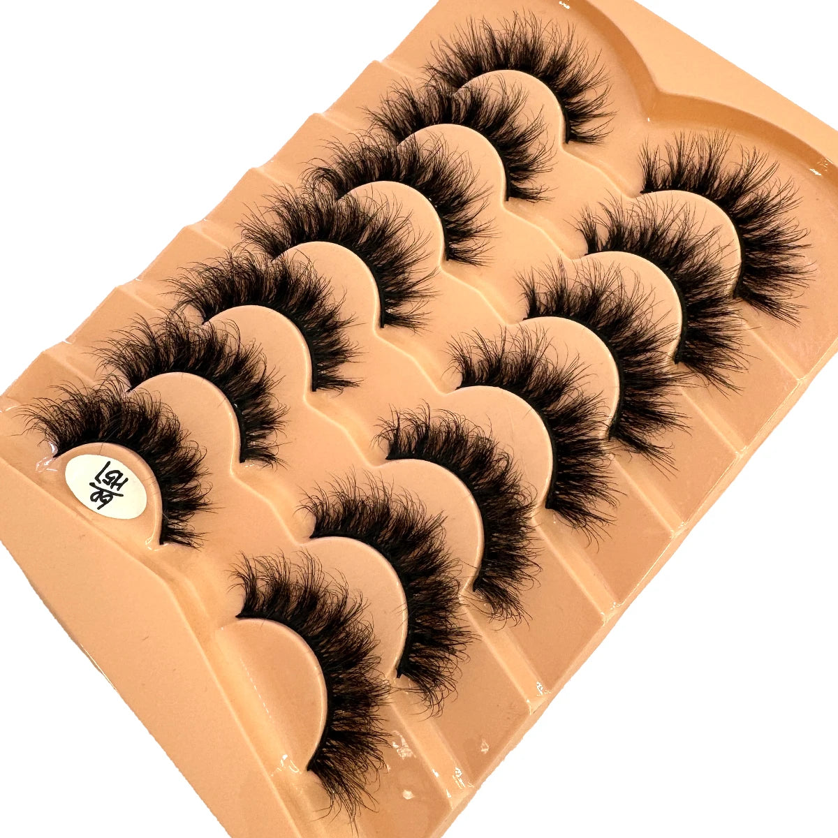 HBZGTLAD 7 pairs Lashes 3D Mink Eyelashes Thick & Fluffy Soft Eyelash Extension Natural False Eyelashes Makeup Mink Eye Lashes