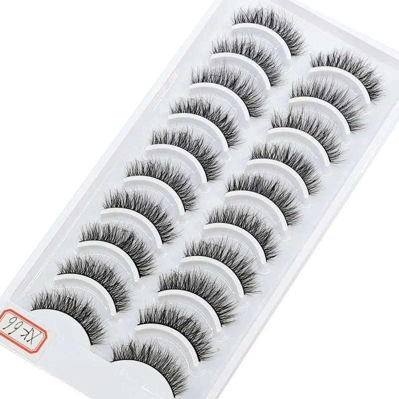 New 41Styles 10pairs natural long 3D mink false eyelashes fake lashes makeup kit Mink Lashes extension lashes short eyelashes