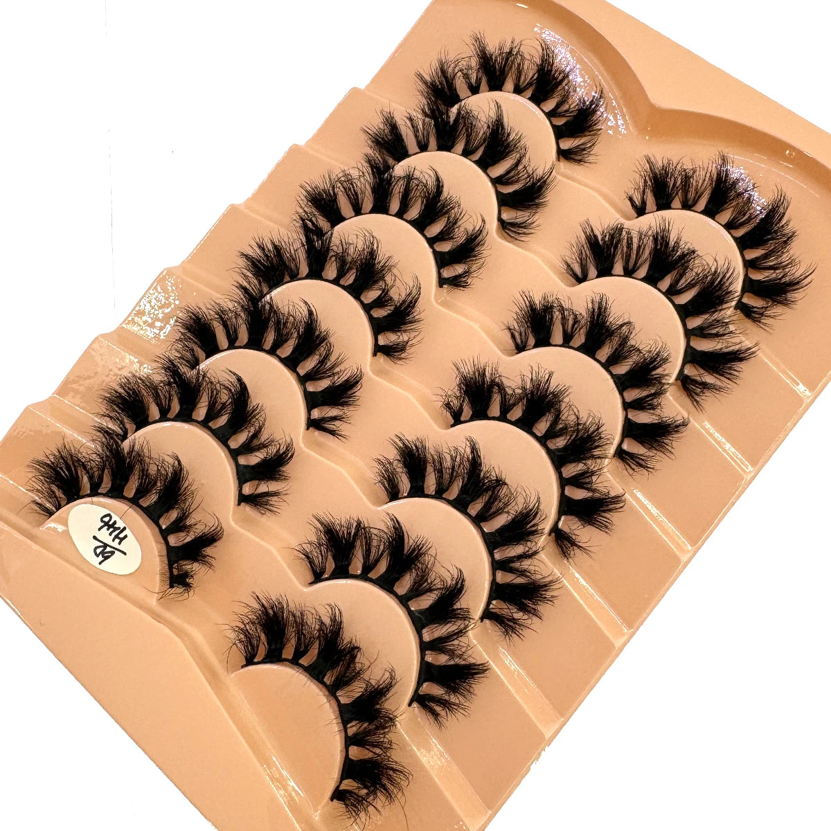 HBZGTLAD 7 pairs Lashes 3D Mink Eyelashes Thick & Fluffy Soft Eyelash Extension Natural False Eyelashes Makeup Mink Eye Lashes