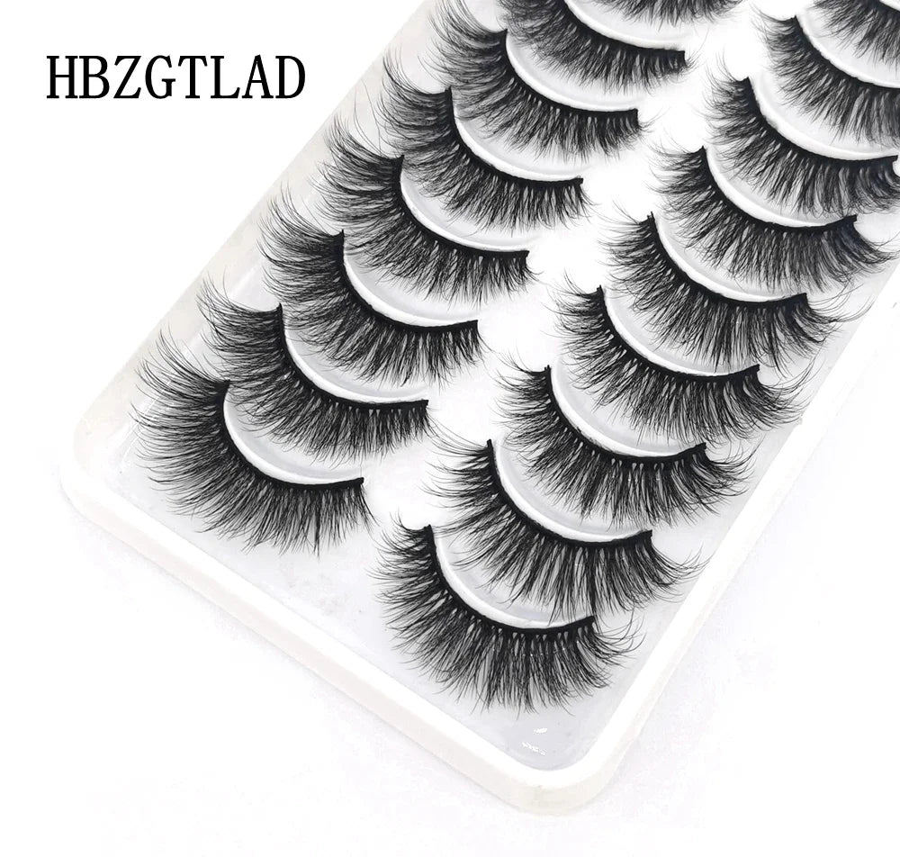 New 41Styles 10pairs natural long 3D mink false eyelashes fake lashes makeup kit Mink Lashes extension lashes short eyelashes