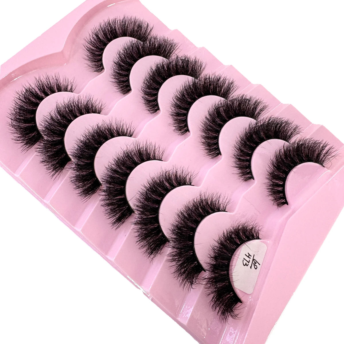 HBZGTLAD 7 pairs Lashes 3D Mink Eyelashes Thick & Fluffy Soft Eyelash Extension Natural False Eyelashes Makeup Mink Eye Lashes