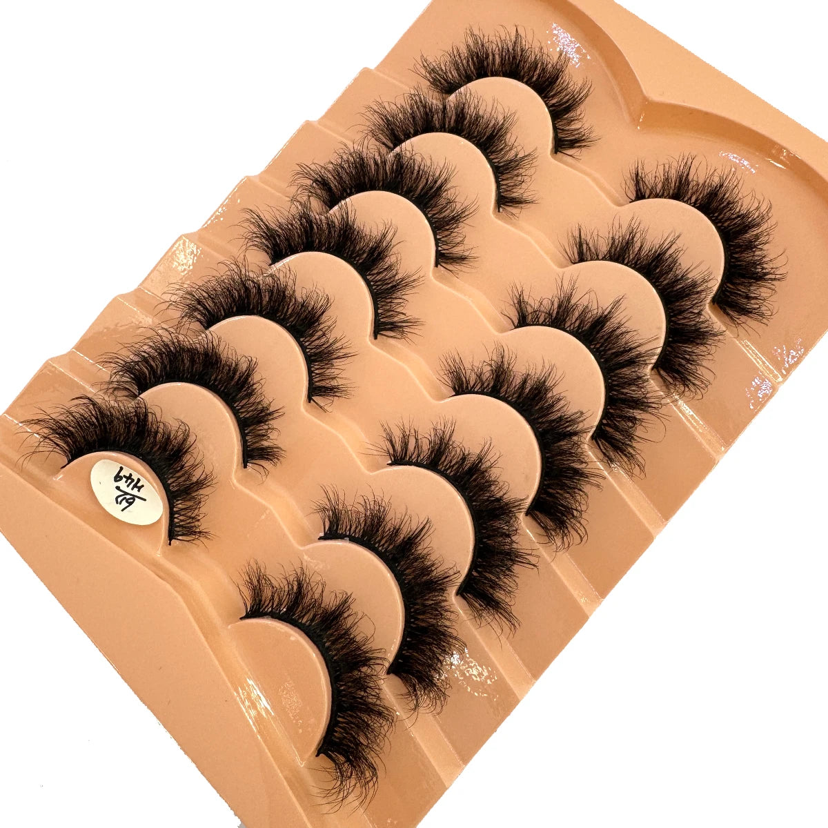 HBZGTLAD 7 pairs Lashes 3D Mink Eyelashes Thick & Fluffy Soft Eyelash Extension Natural False Eyelashes Makeup Mink Eye Lashes