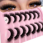 3D Natural Mink Lashes — Volumizing Set