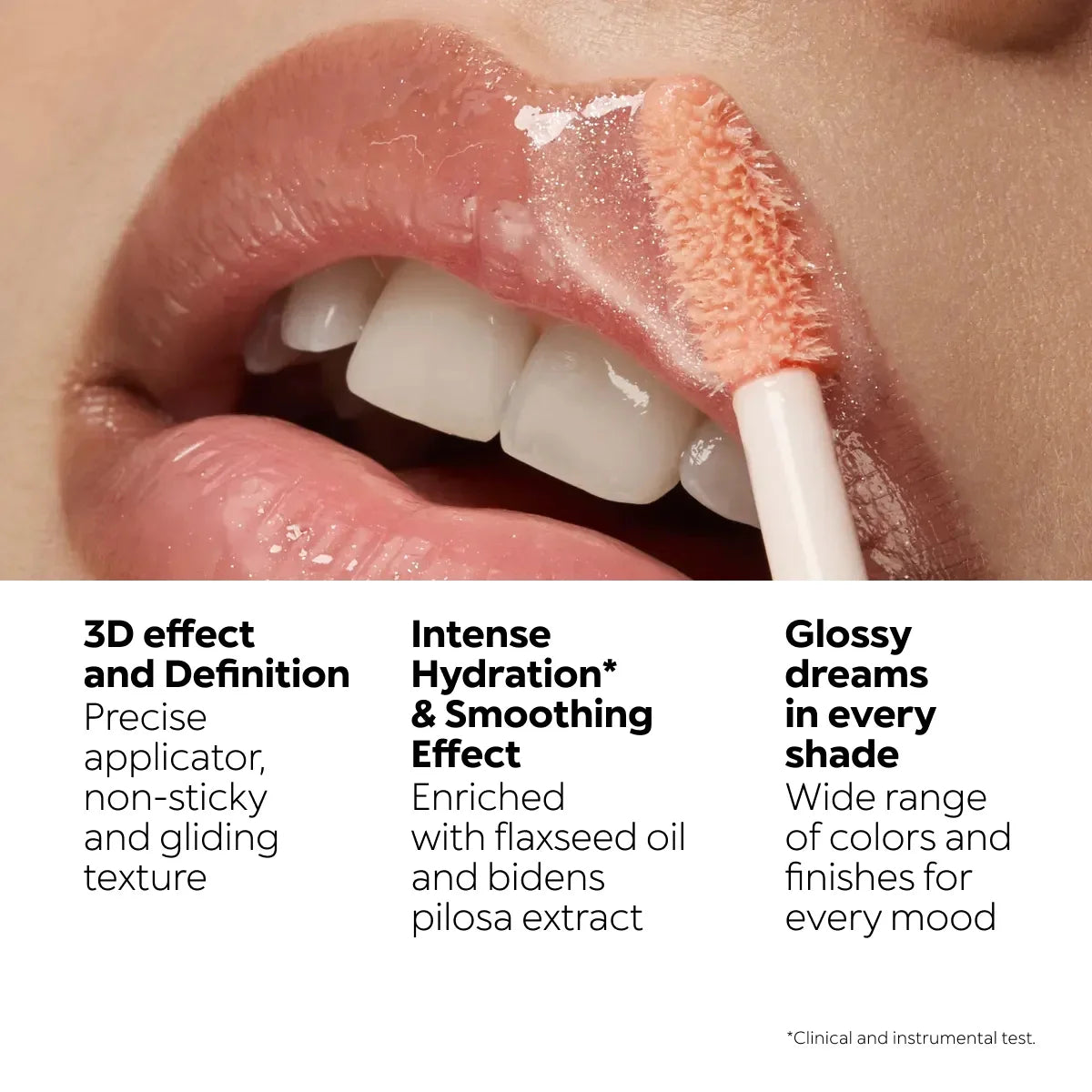Fashion Kiko 3D Hydra Lip Gloss Colorfast Waterproof Long-lasting Moisturizing Shimmer Makeup Lip Gloss Lady Nature Lip Makeup