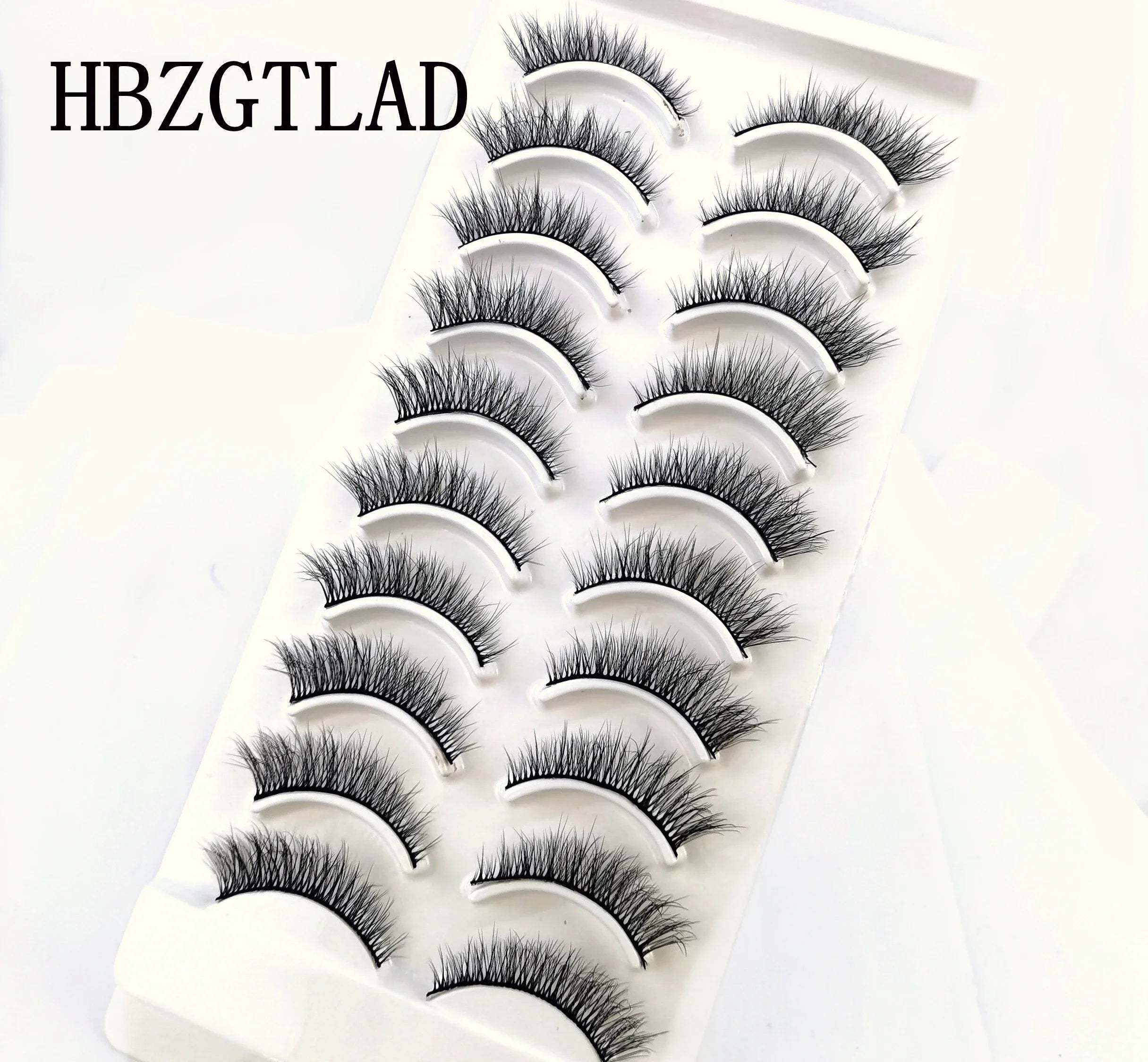 New 41Styles 10pairs natural long 3D mink false eyelashes fake lashes makeup kit Mink Lashes extension lashes short eyelashes
