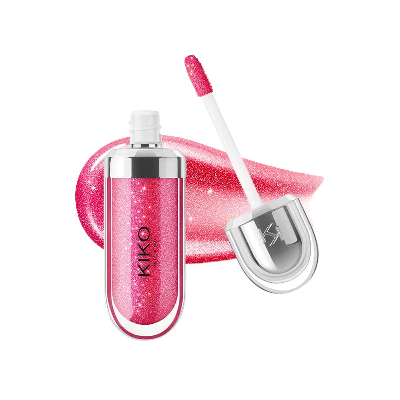 Fashion Kiko 3D Hydra Lip Gloss Colorfast Waterproof Long-lasting Moisturizing Shimmer Makeup Lip Gloss Lady Nature Lip Makeup