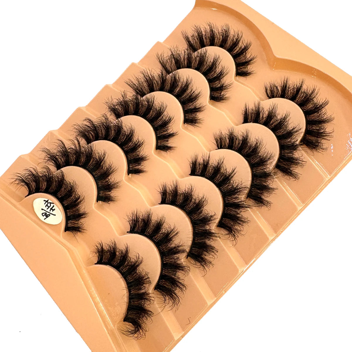 HBZGTLAD 7 pairs Lashes 3D Mink Eyelashes Thick & Fluffy Soft Eyelash Extension Natural False Eyelashes Makeup Mink Eye Lashes