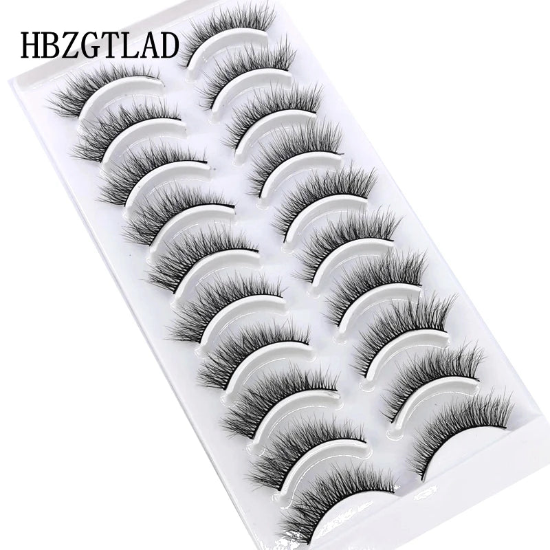 New 41Styles 10pairs natural long 3D mink false eyelashes fake lashes makeup kit Mink Lashes extension lashes short eyelashes