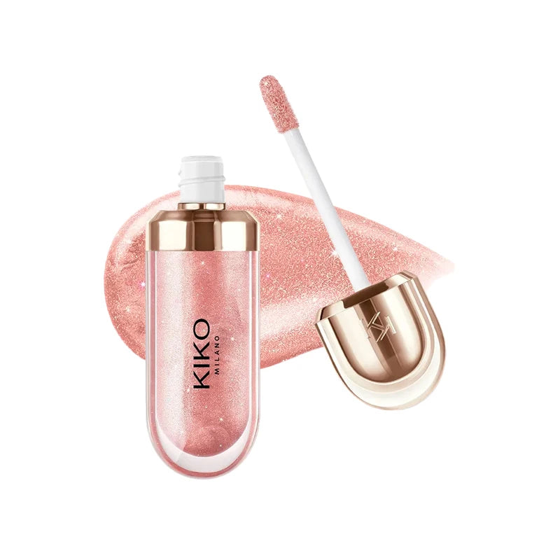 Fashion Kiko 3D Hydra Lip Gloss Colorfast Waterproof Long-lasting Moisturizing Shimmer Makeup Lip Gloss Lady Nature Lip Makeup