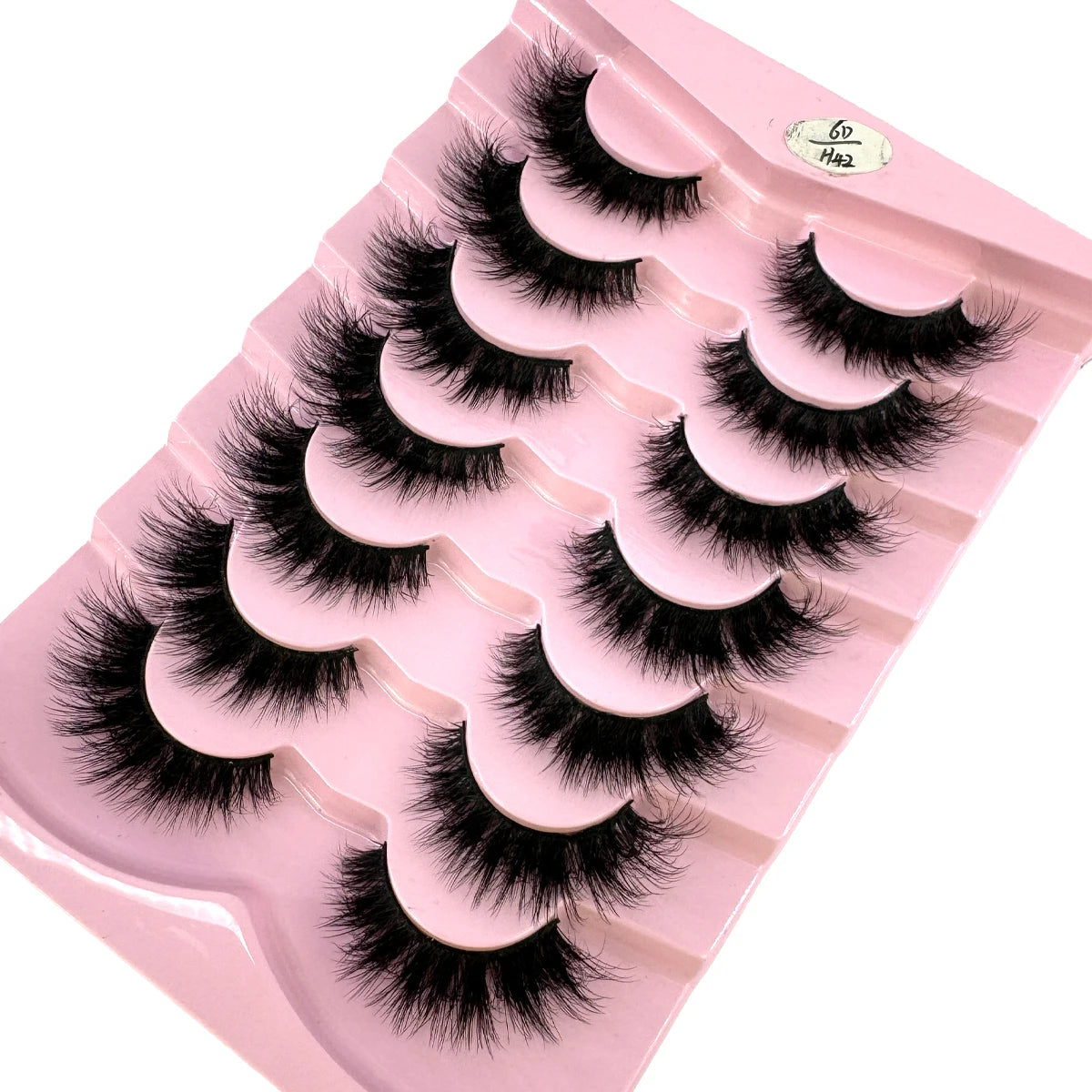 HBZGTLAD 7 pairs Lashes 3D Mink Eyelashes Thick & Fluffy Soft Eyelash Extension Natural False Eyelashes Makeup Mink Eye Lashes