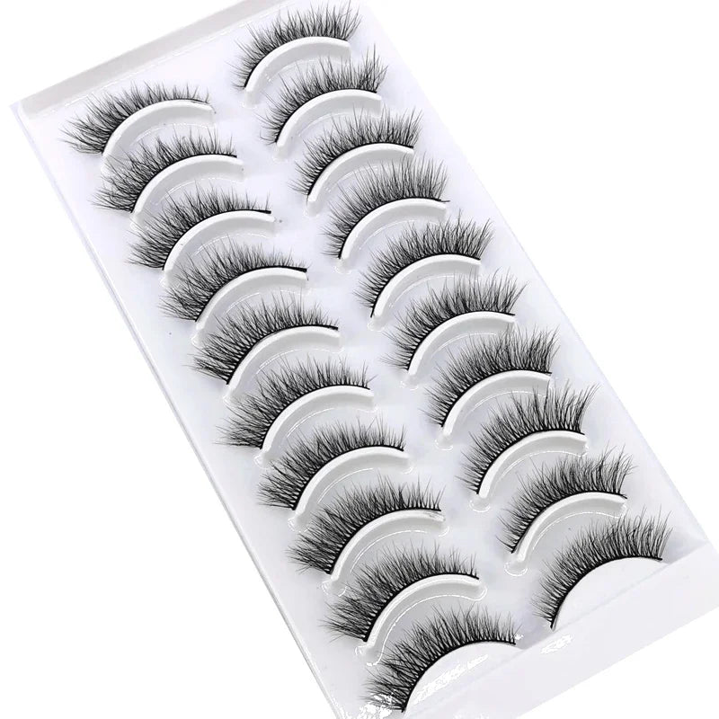 New 41Styles 10pairs natural long 3D mink false eyelashes fake lashes makeup kit Mink Lashes extension lashes short eyelashes
