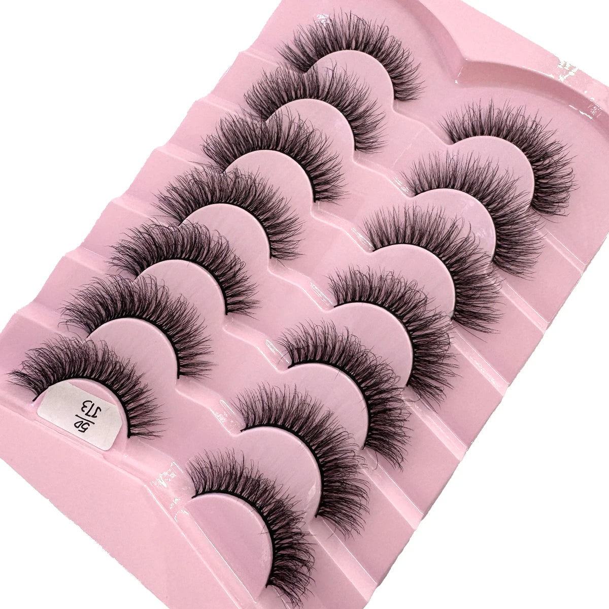 HBZGTLAD 7 pairs Lashes 3D Mink Eyelashes Thick & Fluffy Soft Eyelash Extension Natural False Eyelashes Makeup Mink Eye Lashes