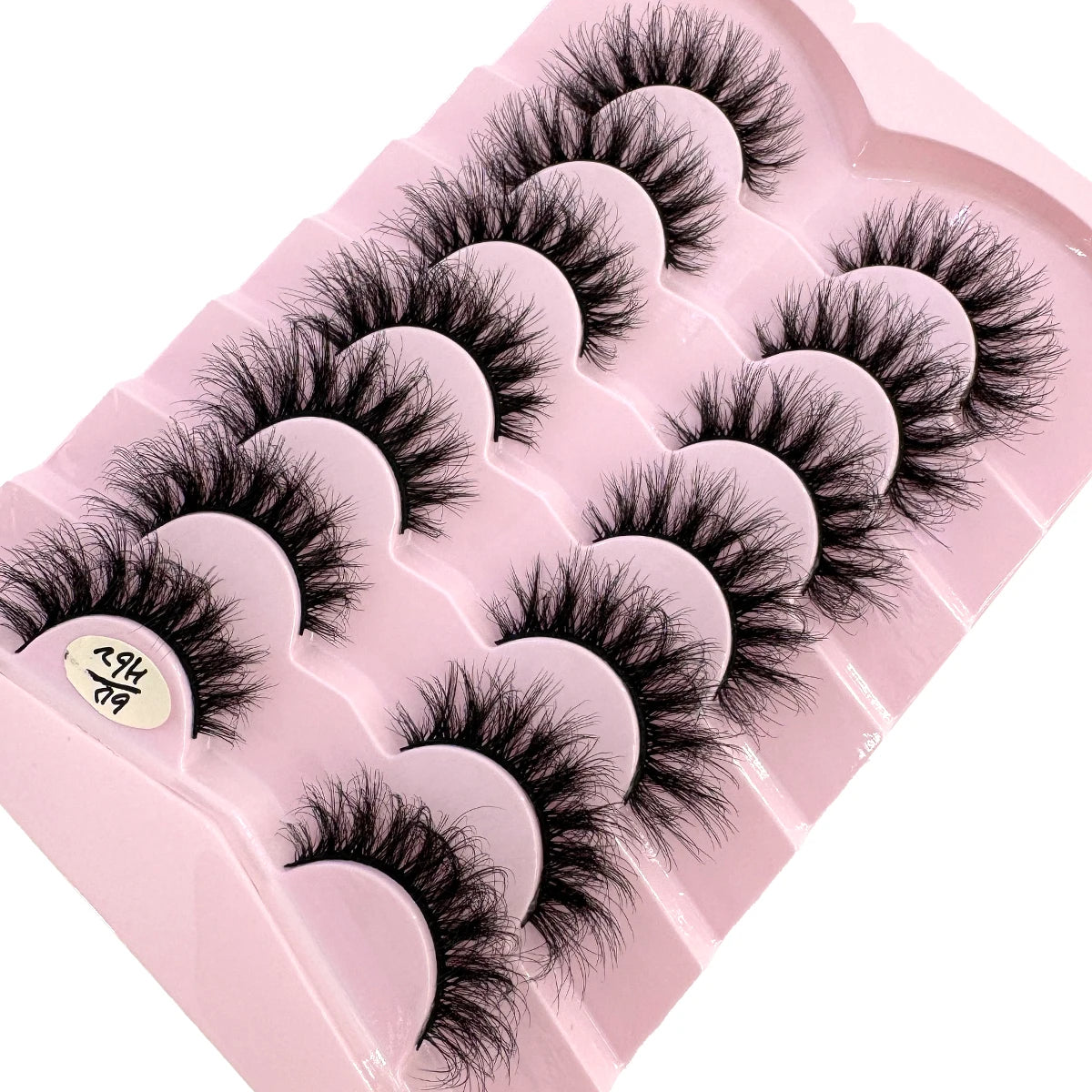 HBZGTLAD 7 pairs Lashes 3D Mink Eyelashes Thick & Fluffy Soft Eyelash Extension Natural False Eyelashes Makeup Mink Eye Lashes