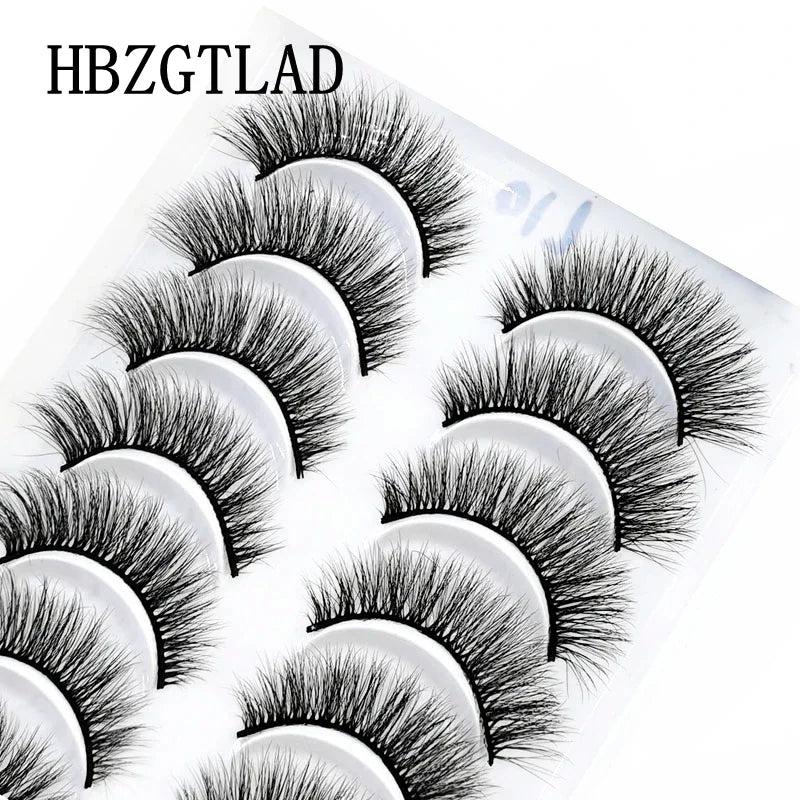 New 41Styles 10pairs natural long 3D mink false eyelashes fake lashes makeup kit Mink Lashes extension lashes short eyelashes
