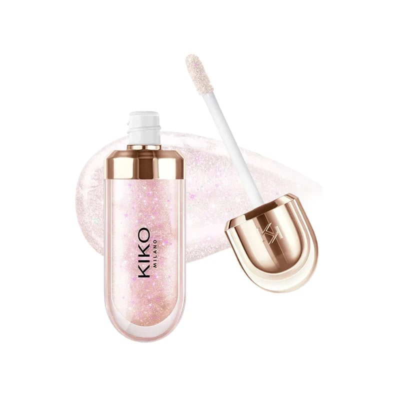 Fashion Kiko 3D Hydra Lip Gloss Colorfast Waterproof Long-lasting Moisturizing Shimmer Makeup Lip Gloss Lady Nature Lip Makeup