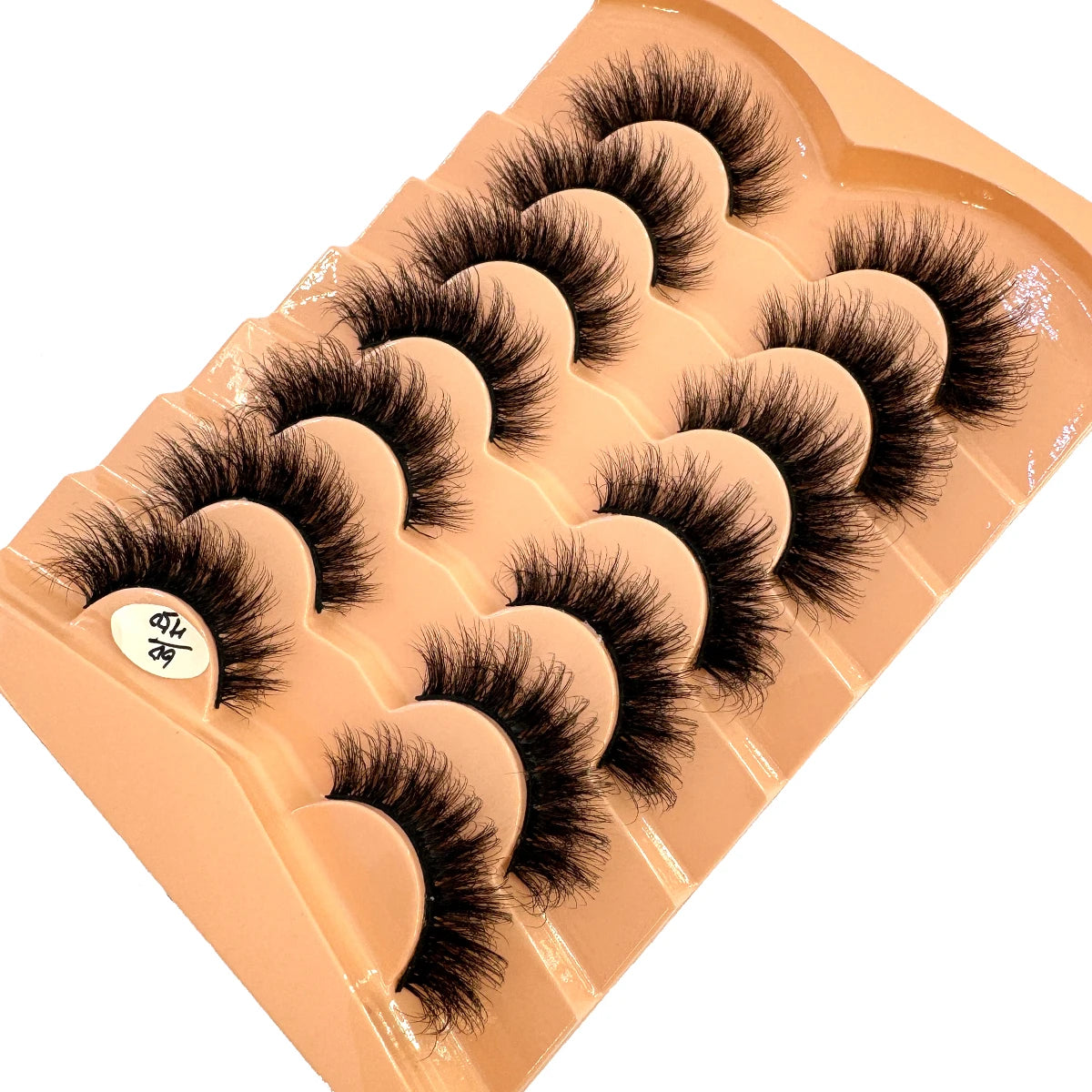 HBZGTLAD 7 pairs Lashes 3D Mink Eyelashes Thick & Fluffy Soft Eyelash Extension Natural False Eyelashes Makeup Mink Eye Lashes